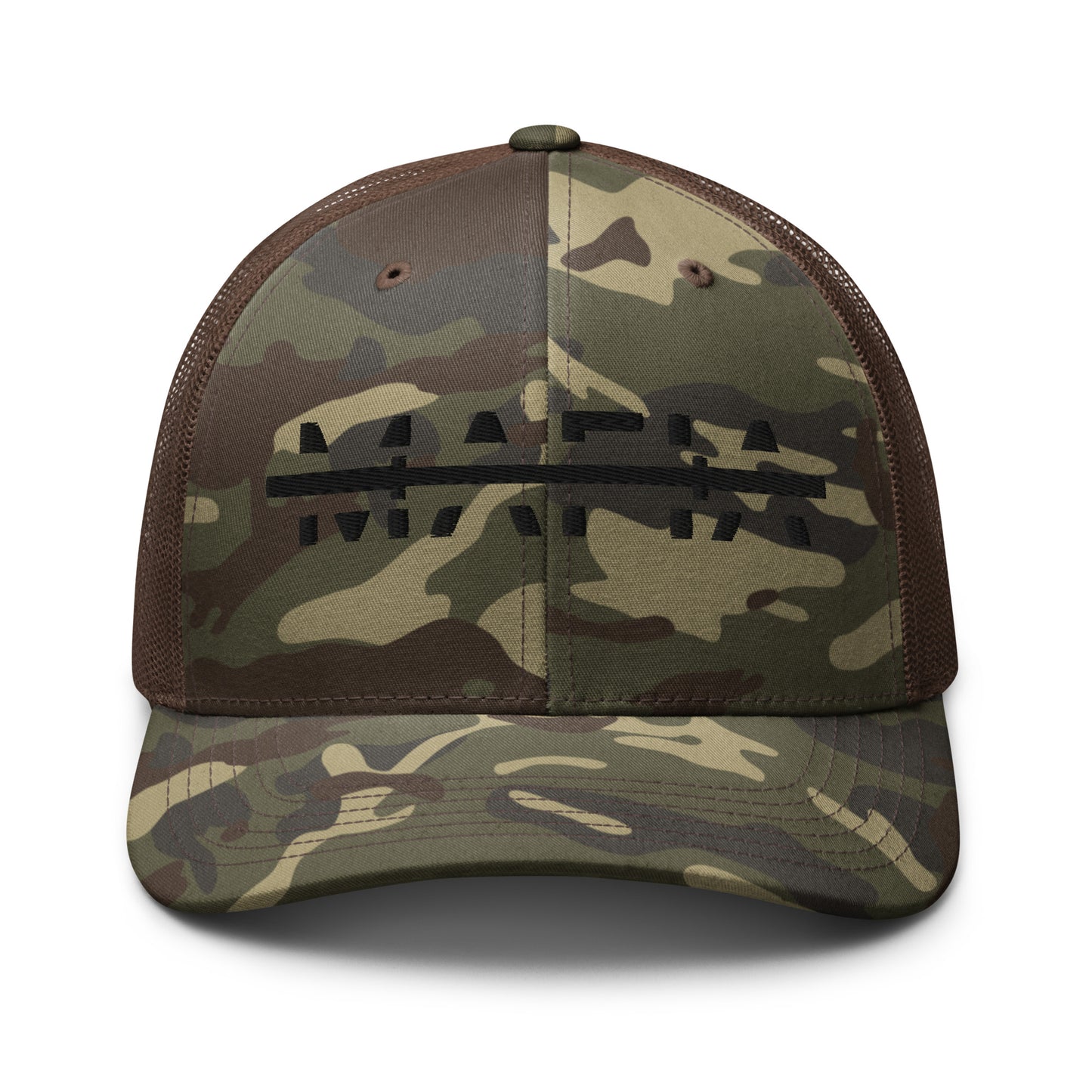 Mafia Camouflage trucker hat