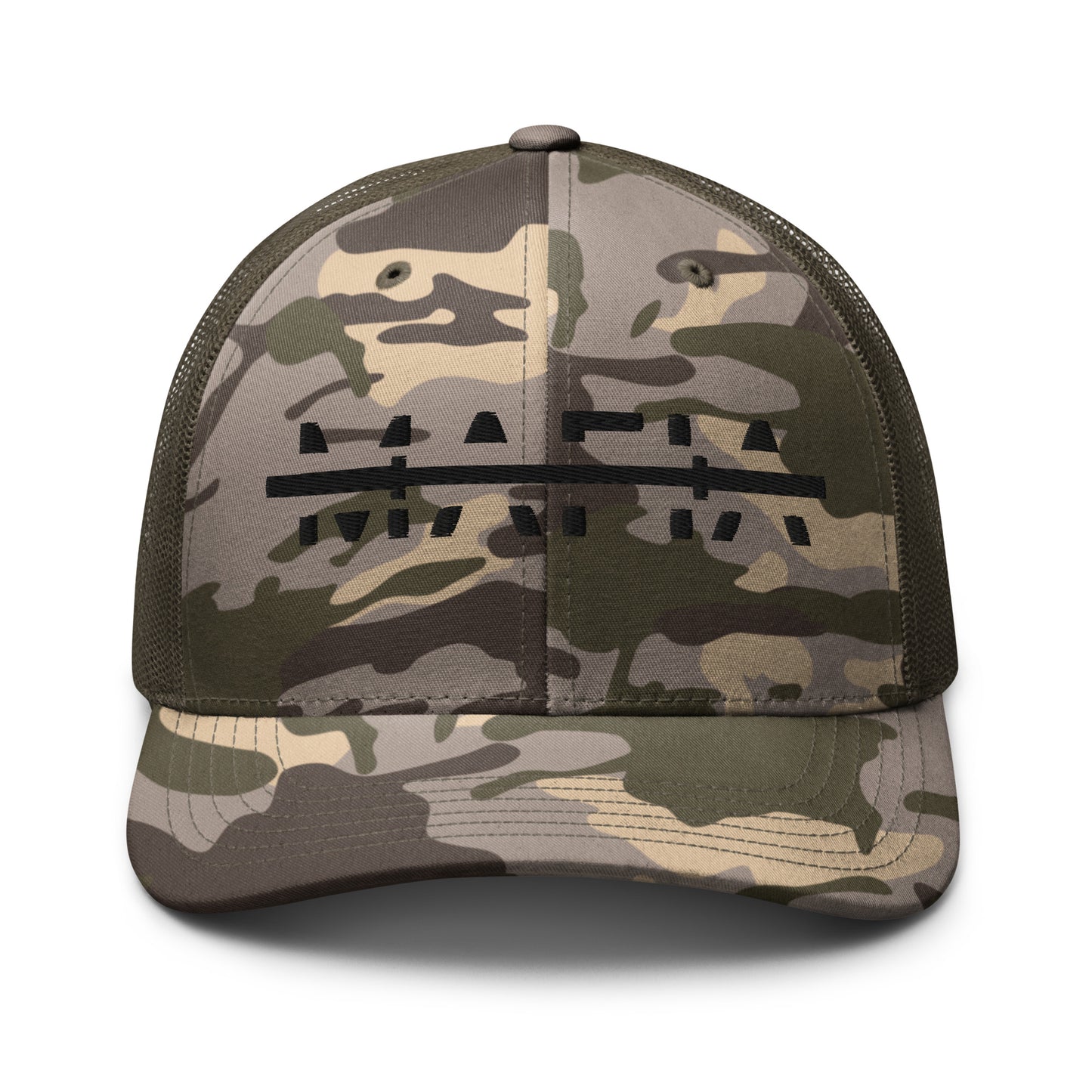 Mafia Camouflage trucker hat