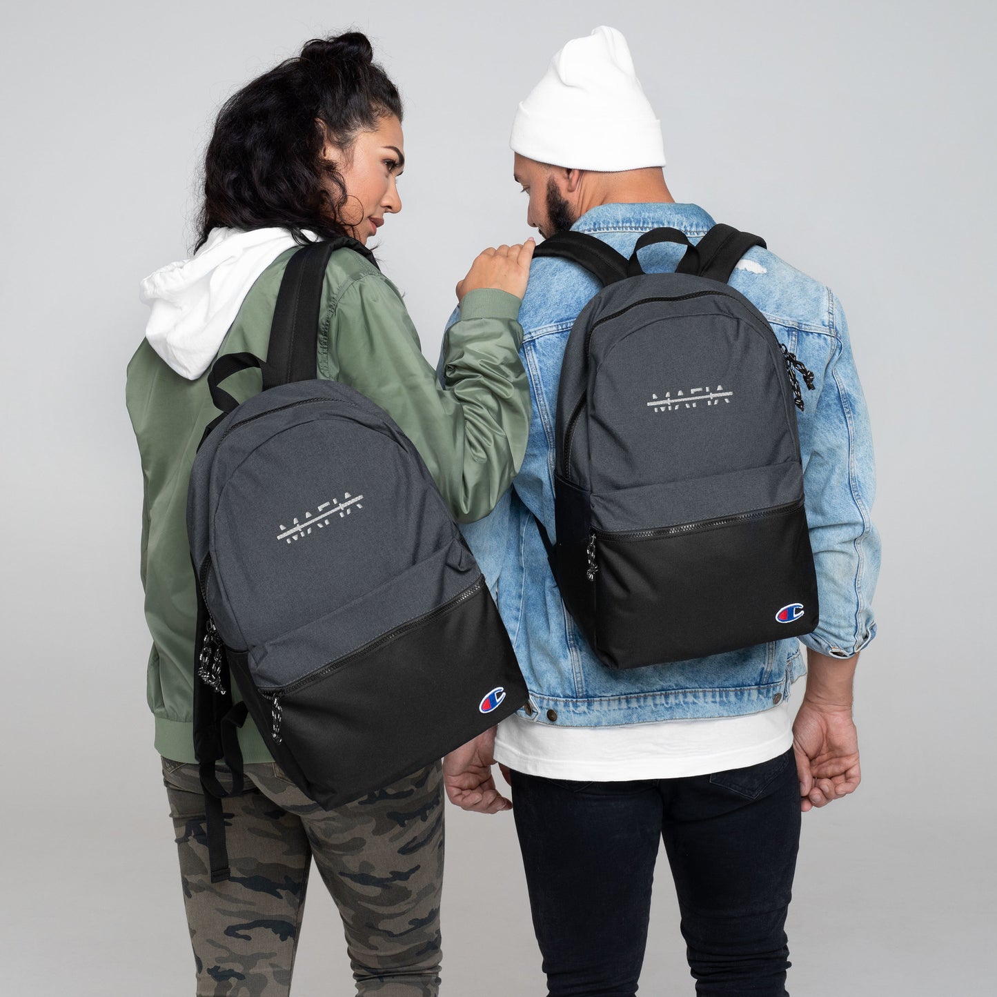 Embroidered Mafia Champion Backpack
