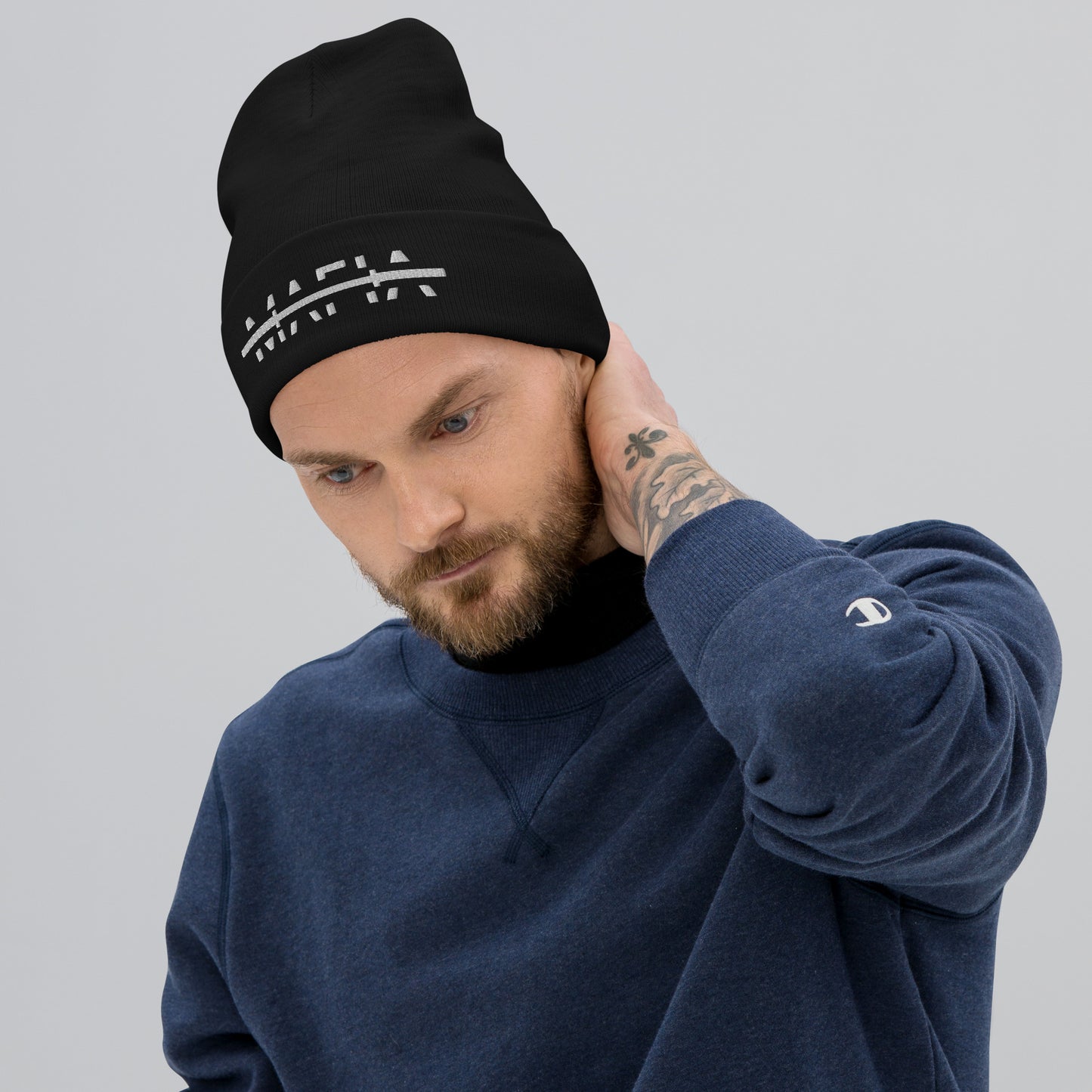 Mafia Embroidered Beanie