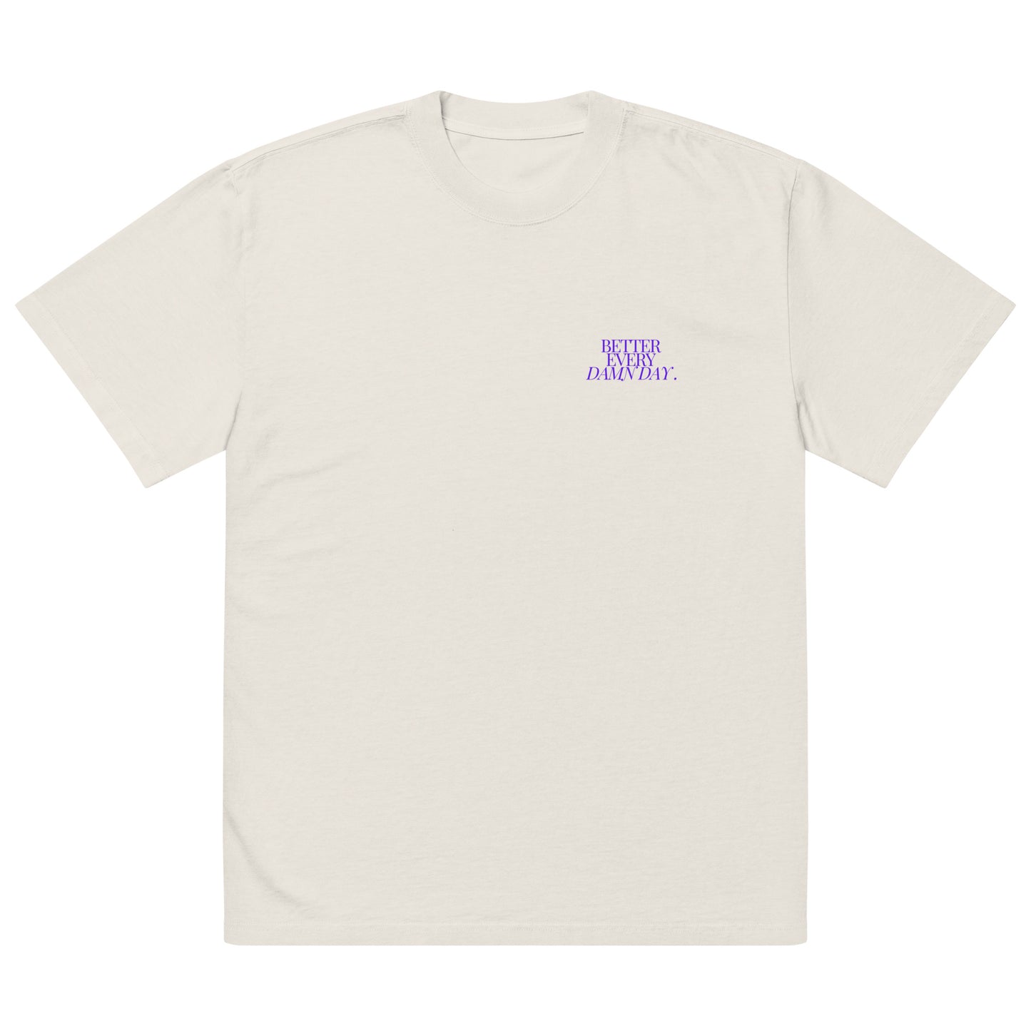 ERRdamnDAY Oversized faded t-shirt