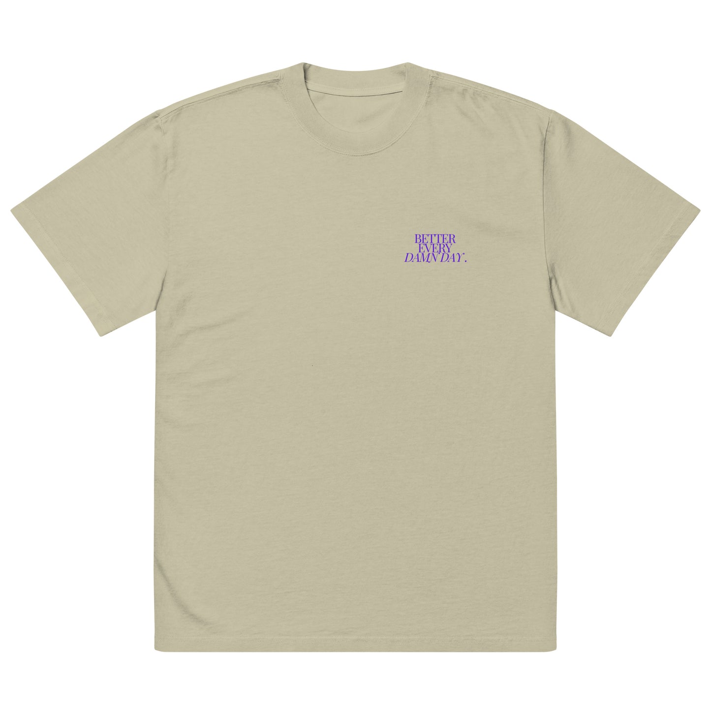 ERRdamnDAY Oversized faded t-shirt