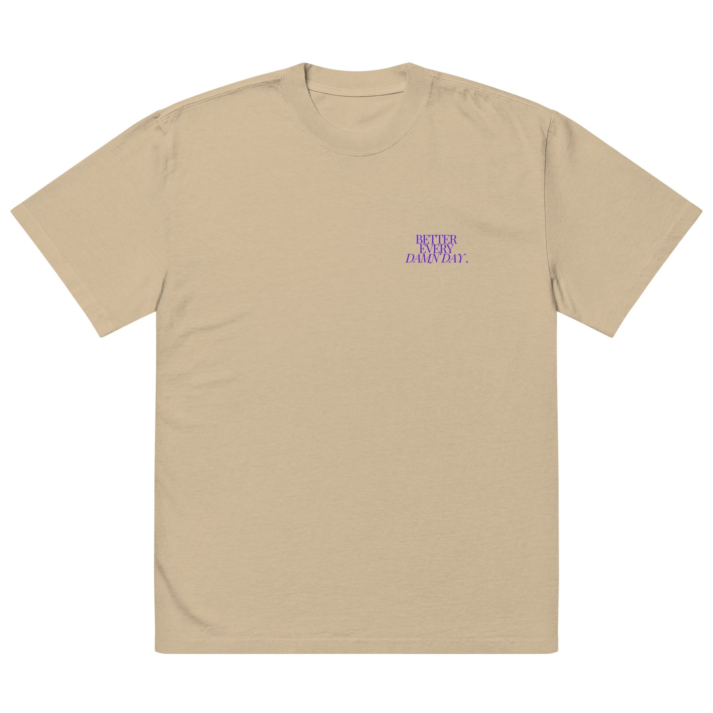 ERRdamnDAY Oversized faded t-shirt
