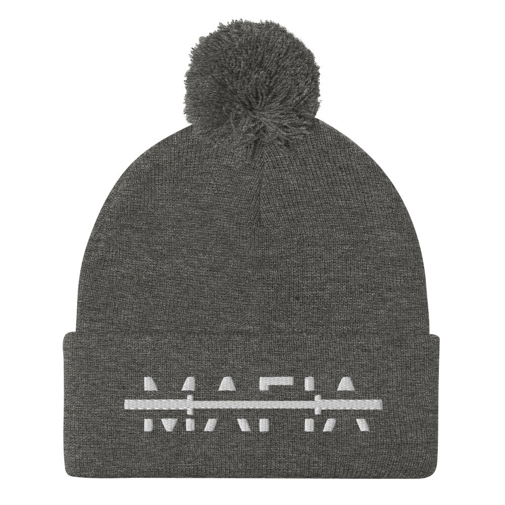 Mafia Pom-Pom Beanie