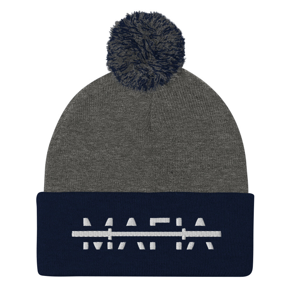 Mafia Pom-Pom Beanie