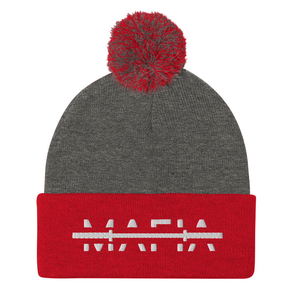 Mafia Pom-Pom Beanie