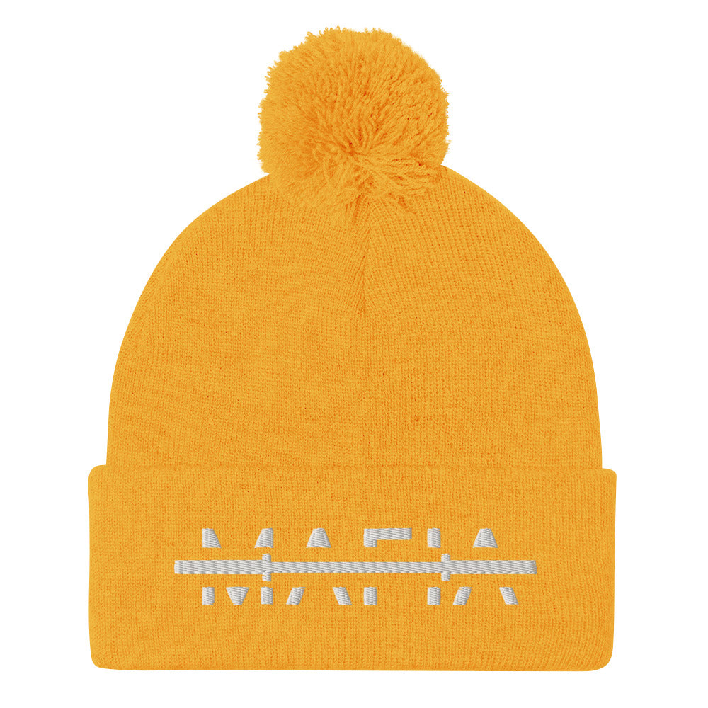 Mafia Pom-Pom Beanie