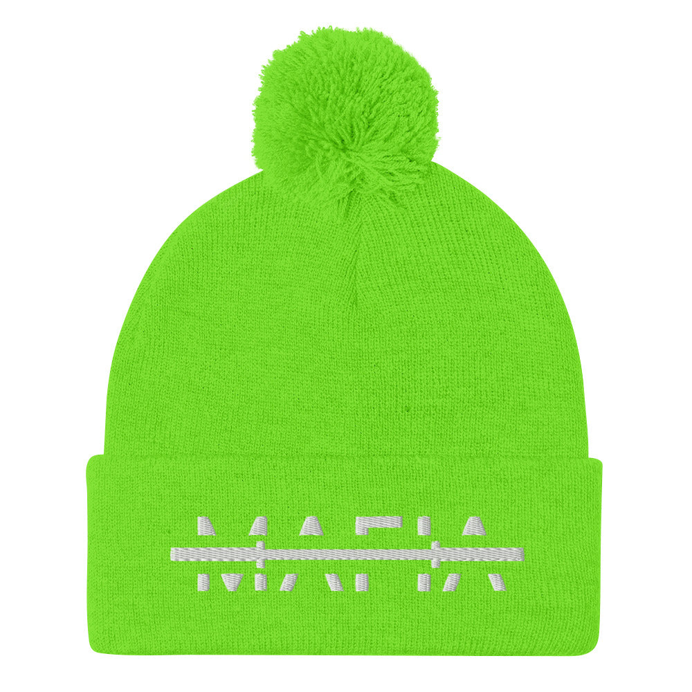 Mafia Pom-Pom Beanie