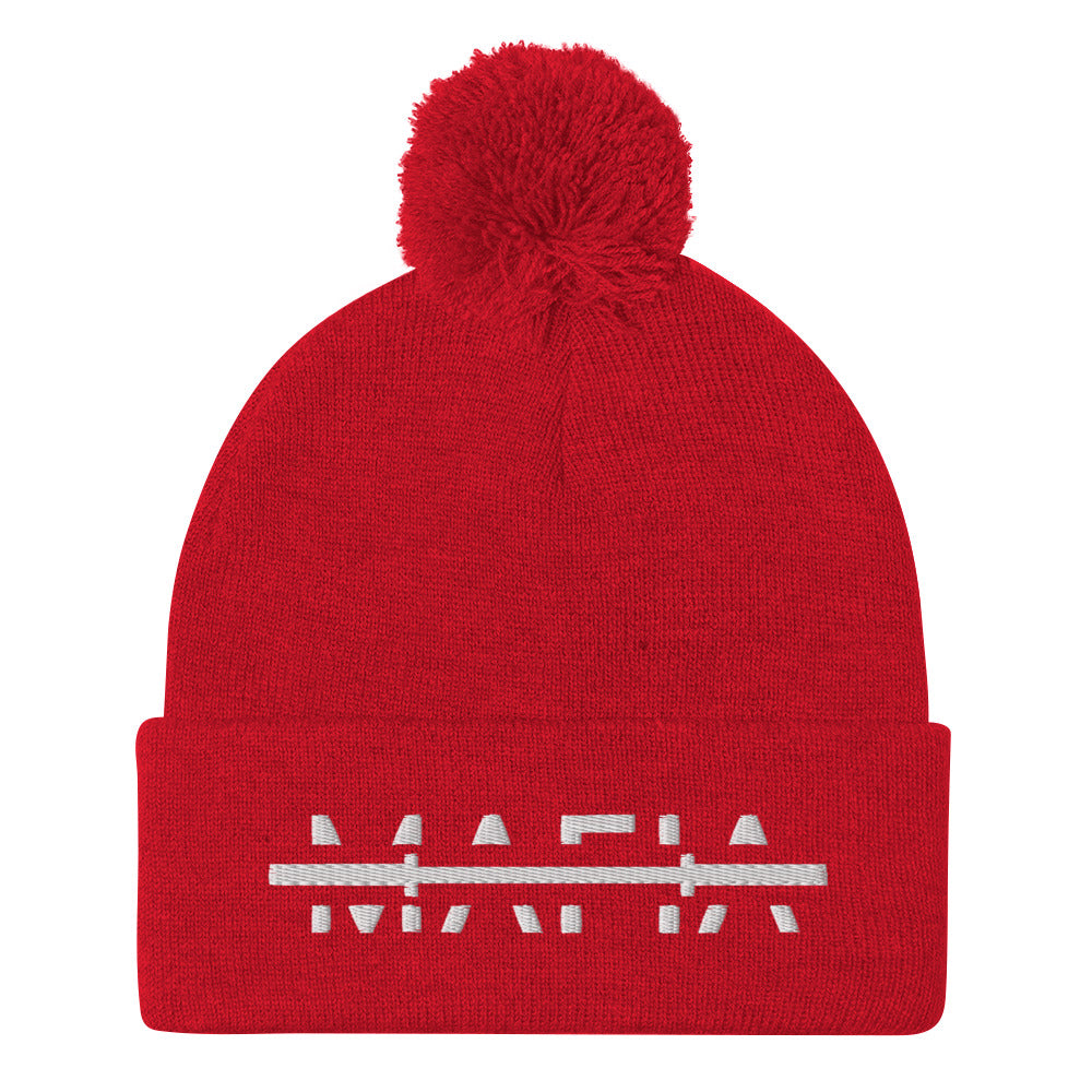 Mafia Pom-Pom Beanie