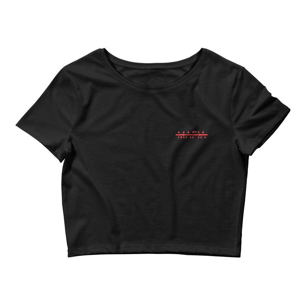 Mafia Mentality Women’s Crop Tee