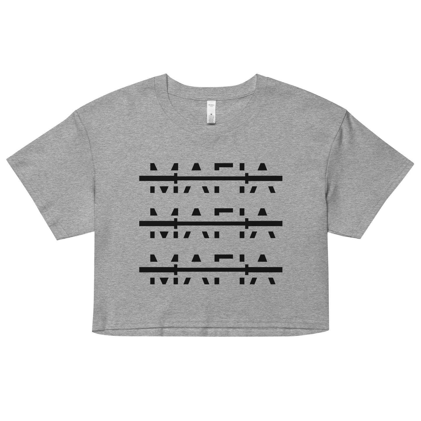 Barbell Mafia Women’s crop top work out shirt