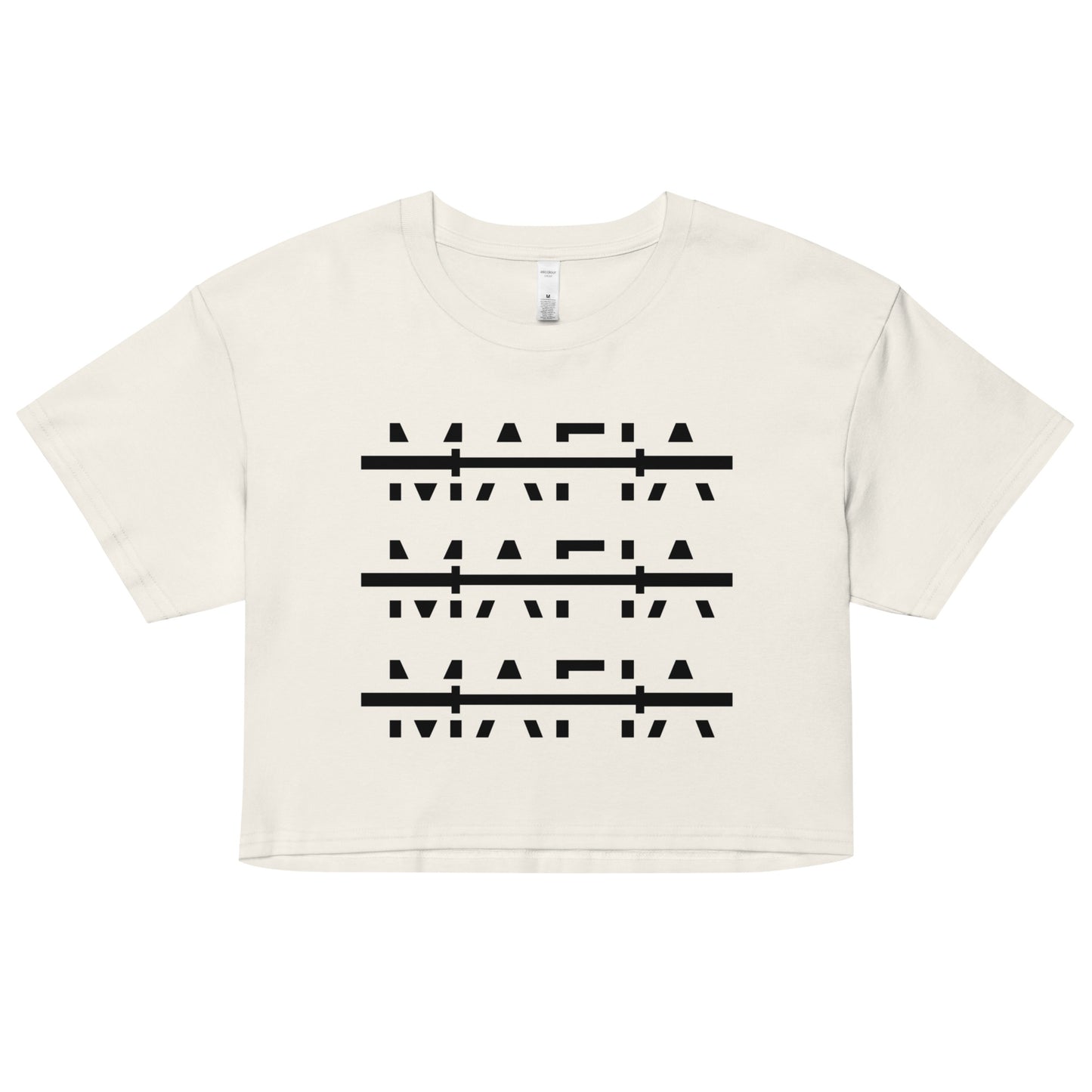 Barbell Mafia Women’s crop top work out shirt