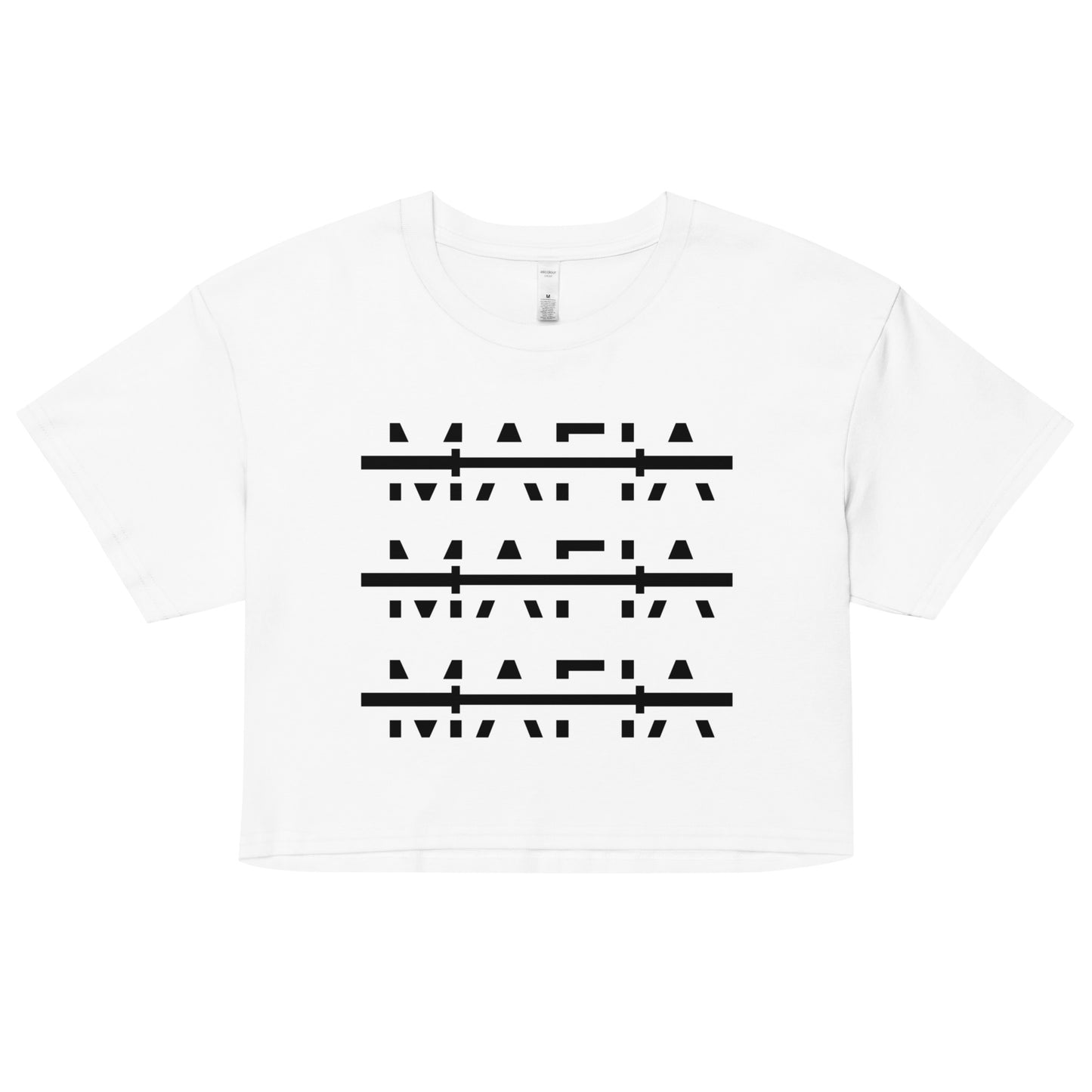 Barbell Mafia Women’s crop top work out shirt