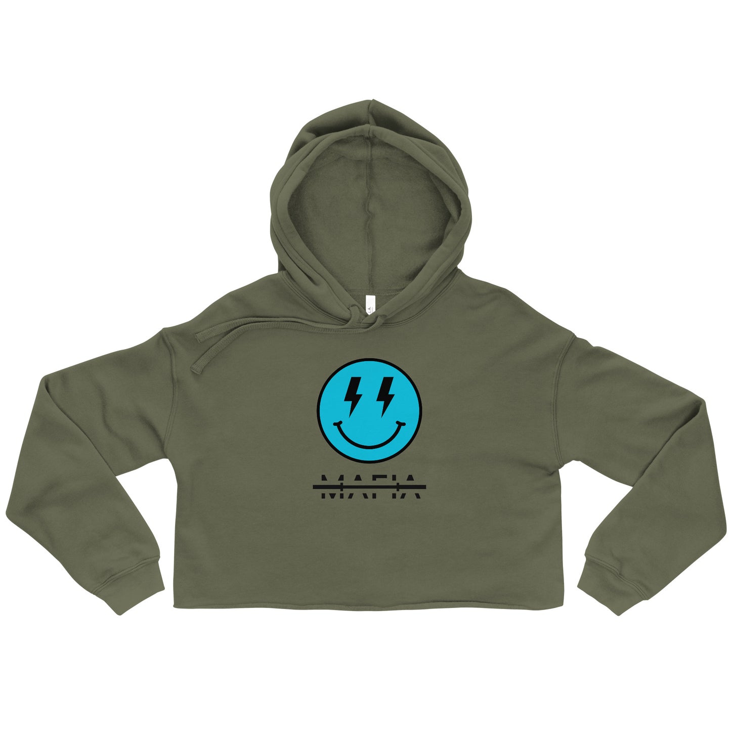 Electric Crop Hoodie