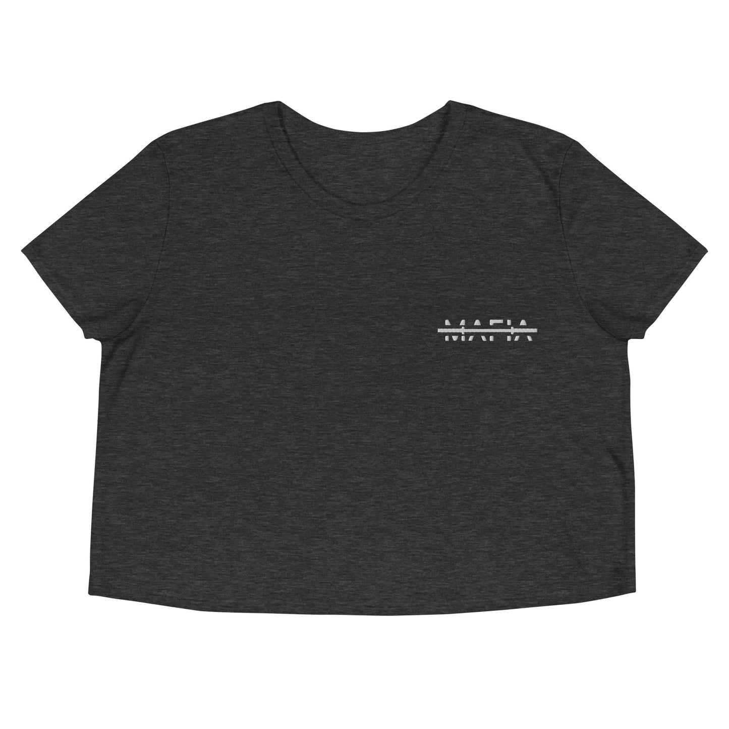 Stitched Mafia Crop Tee
