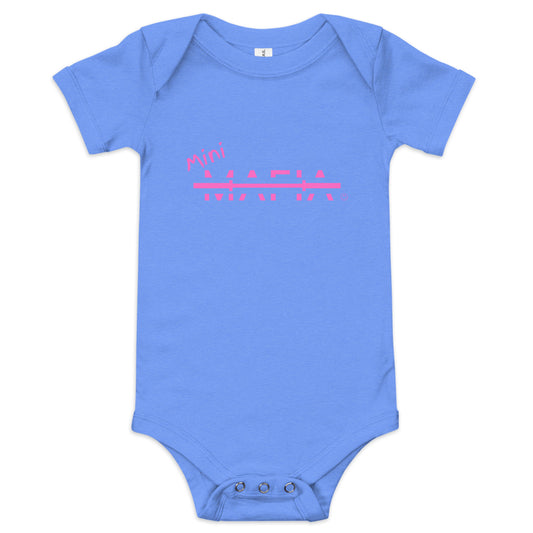 Mini mafia Baby short sleeve one piece