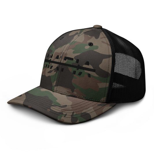 Mafia Camouflage trucker hat
