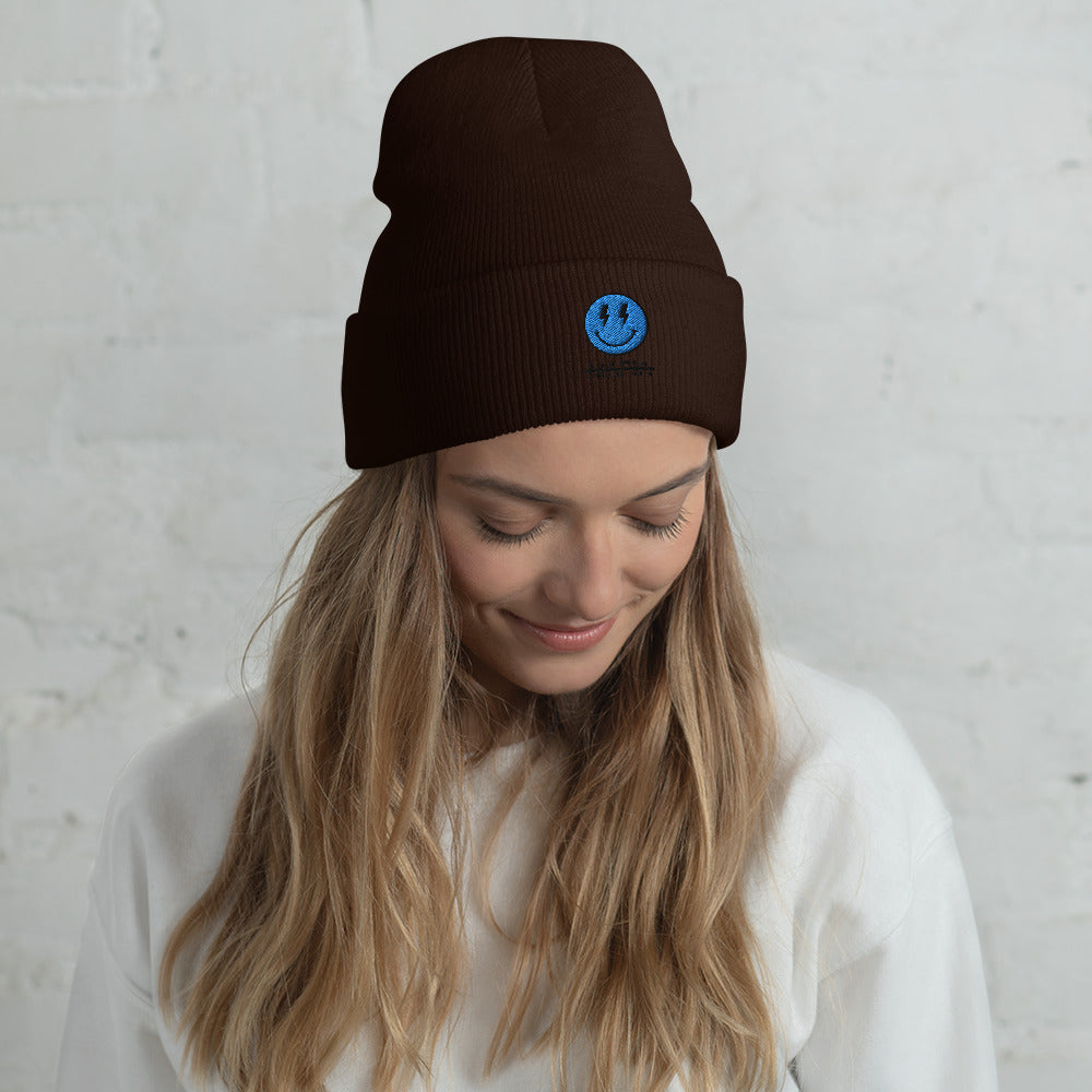 Electric Cuffed Beanie