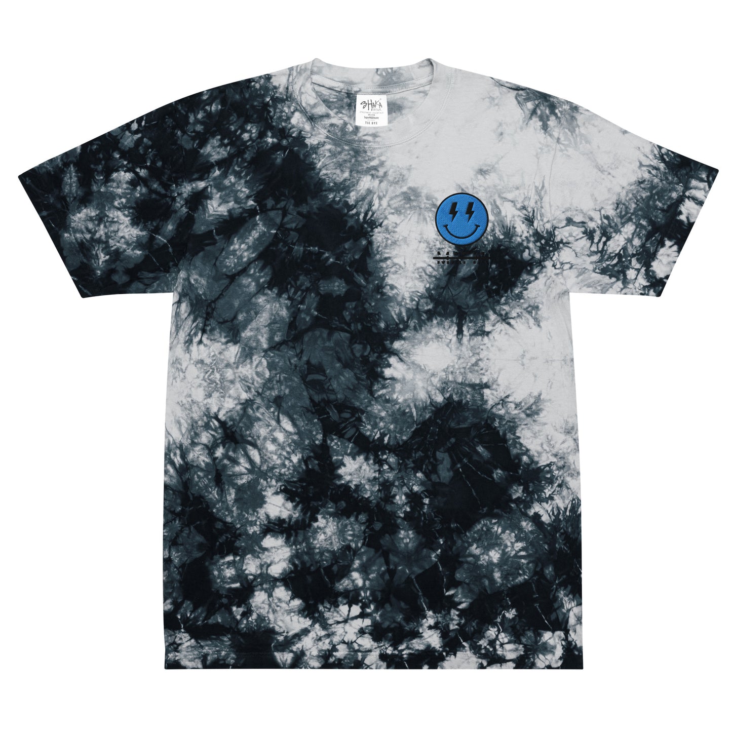 Electric Oversized tie-dye t-shirt