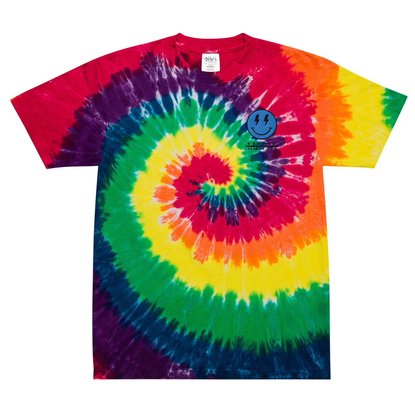 Electric Oversized tie-dye t-shirt