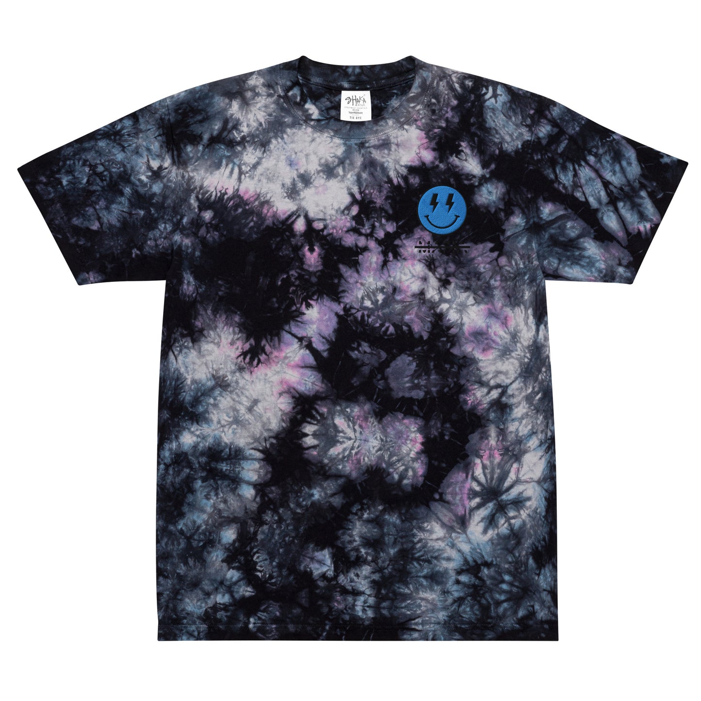 Electric Oversized tie-dye t-shirt