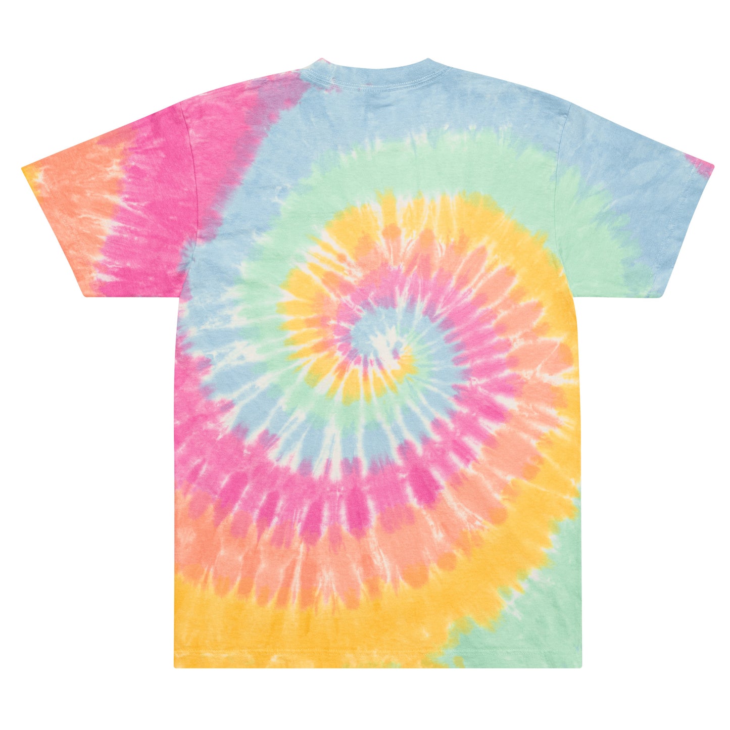 Electric Oversized tie-dye t-shirt