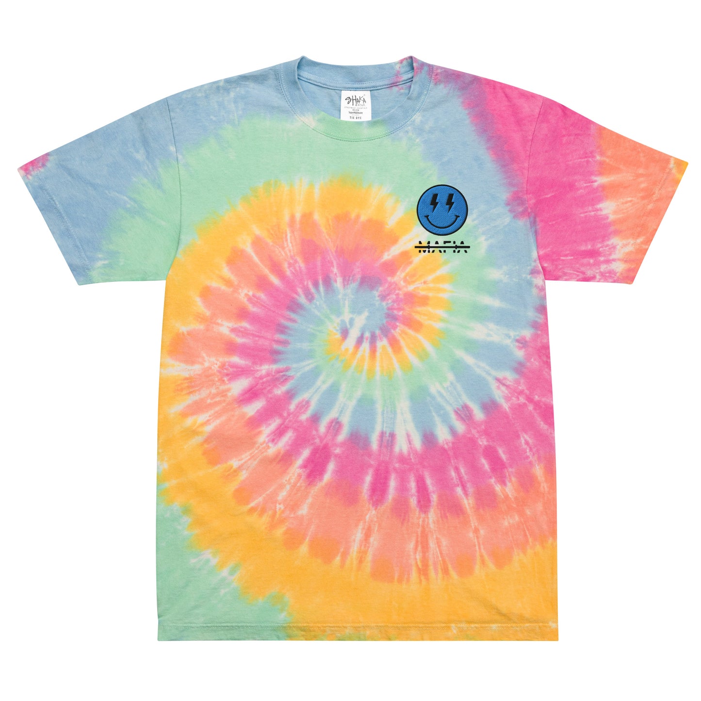 Electric Oversized tie-dye t-shirt