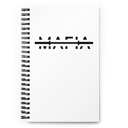 Barbell Mafia Spiral notebook