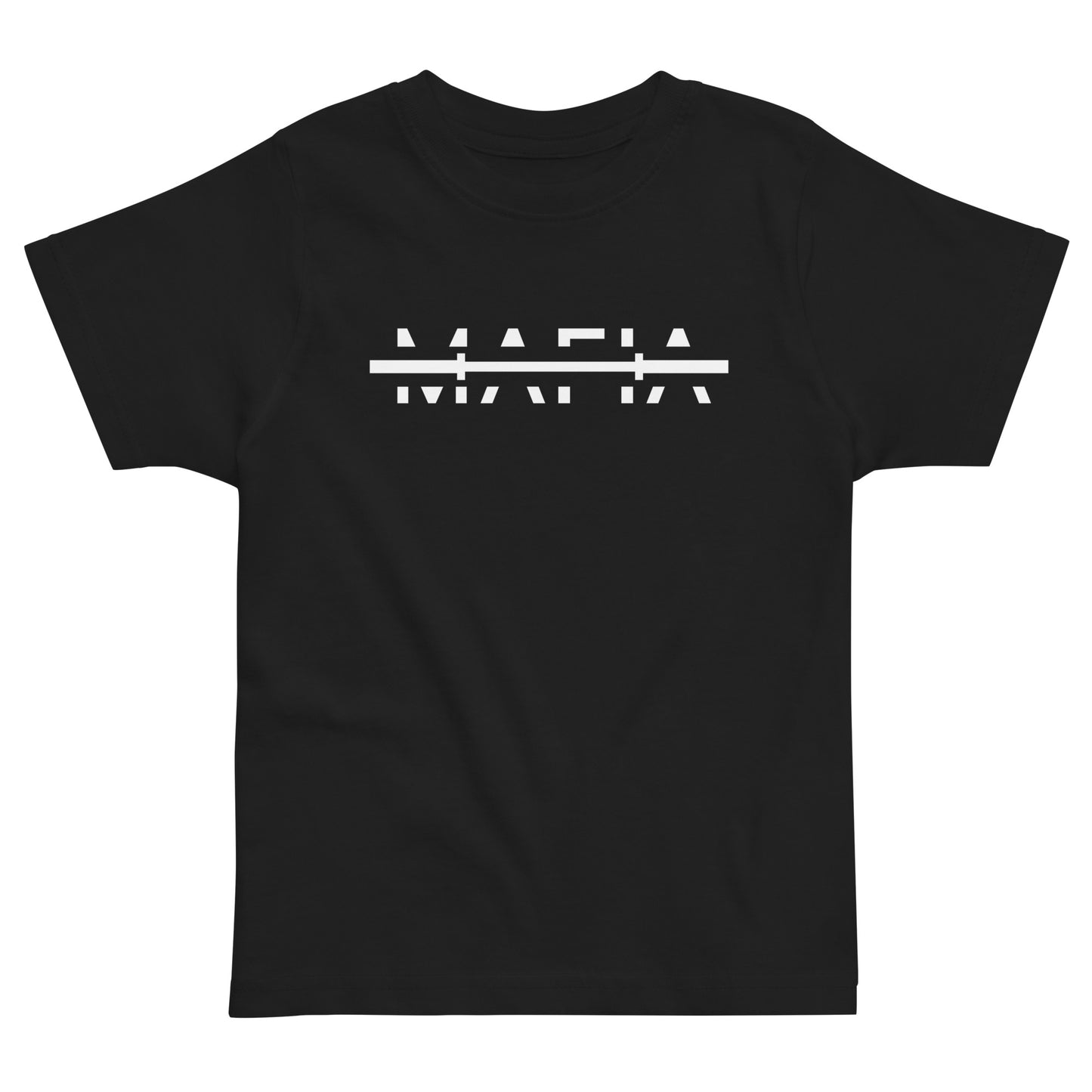 Barbell Mafia Toddler jersey t-shirt