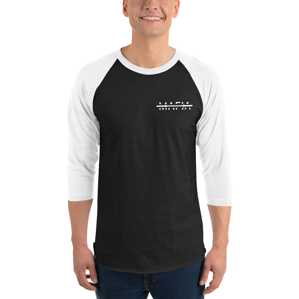 Barbell Mafia 3/4 sleeve raglan shirt